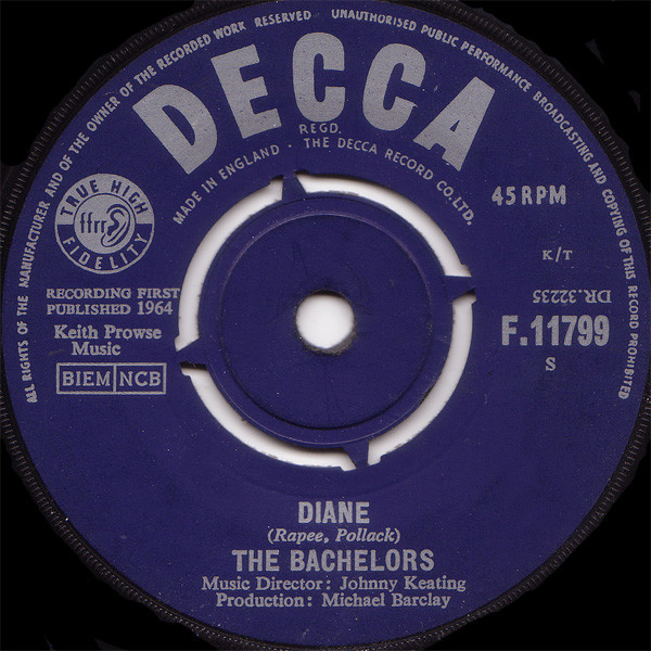The Bachelors — Diane